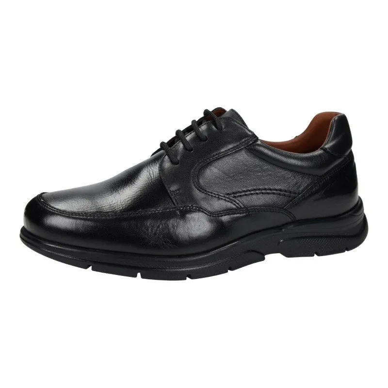 1250 Zapatos de piel color NEGRO