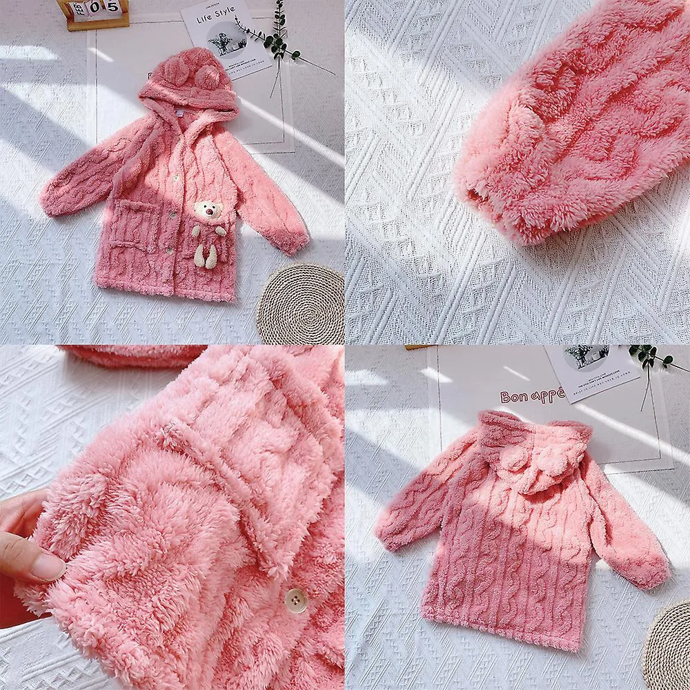 Albornoces de franela para niños, Albornoces para niños grandes, Albornoces para niños, Albornoces para niños