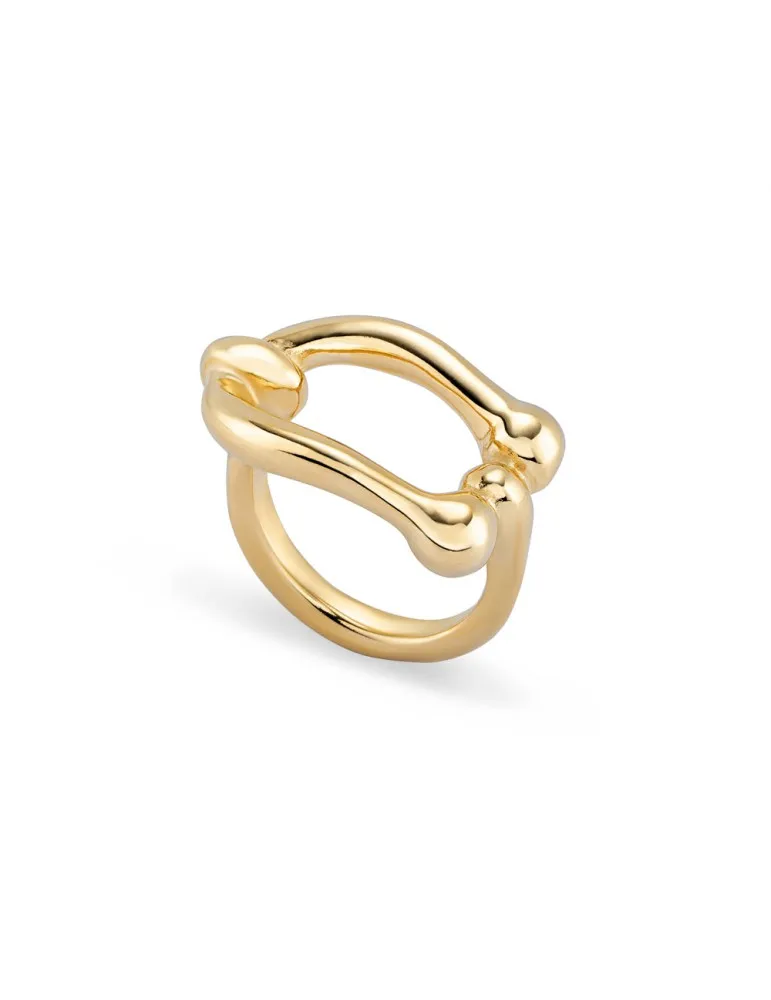Anillo Uno de 50 Serotonin Dorado