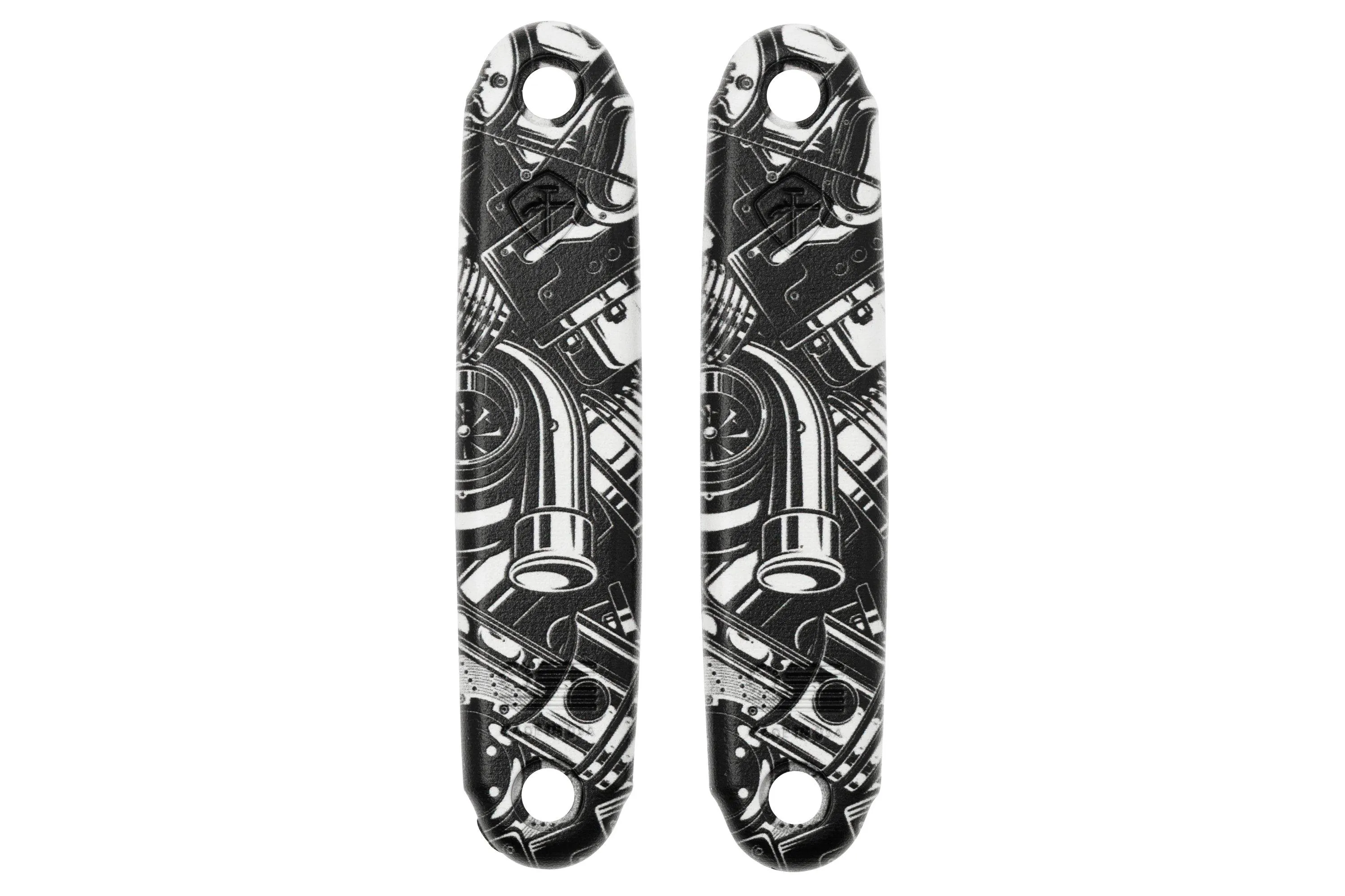 ASK Knives American Service Knife Motorhead Handle Set, cachas de mango