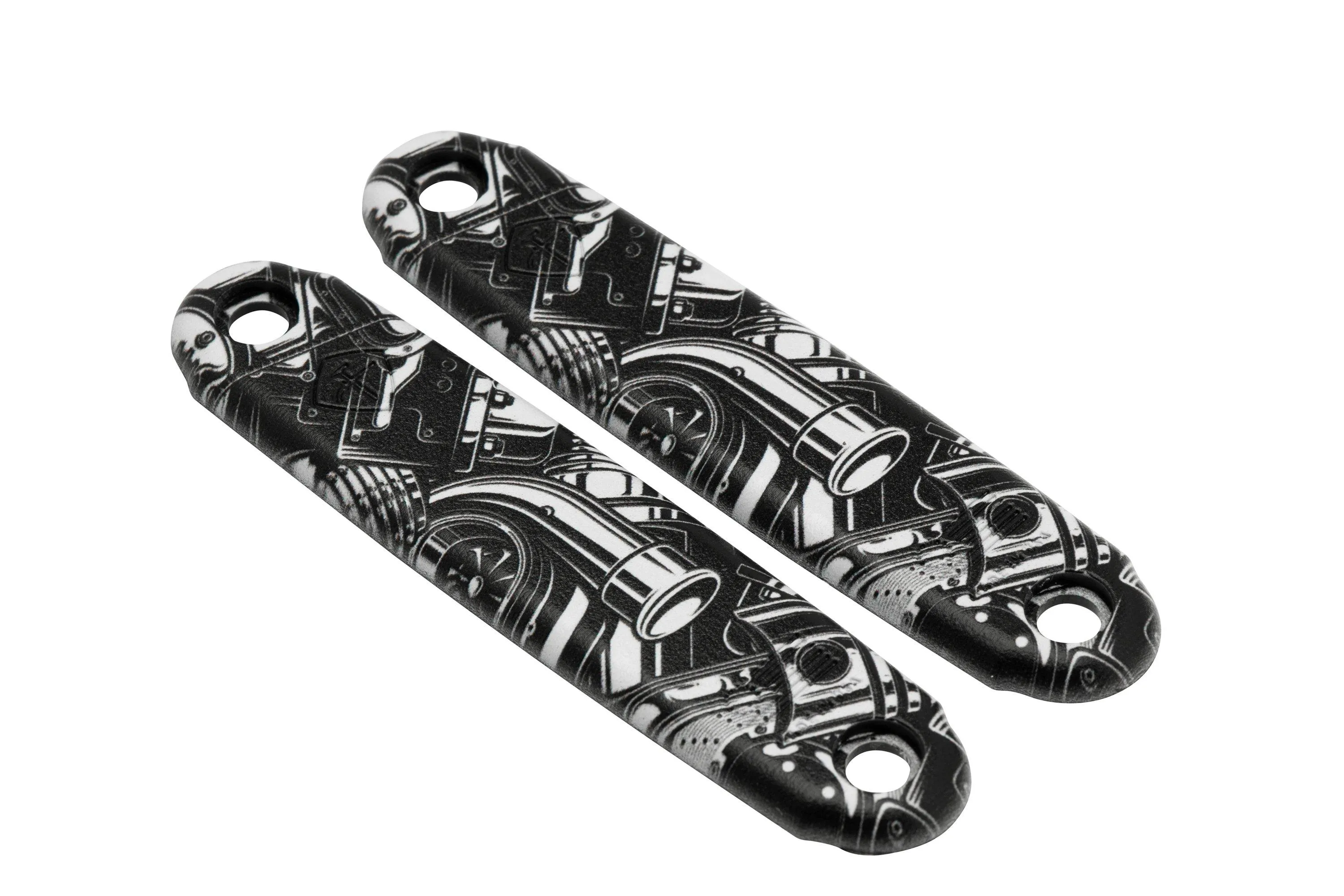 ASK Knives American Service Knife Motorhead Handle Set, cachas de mango
