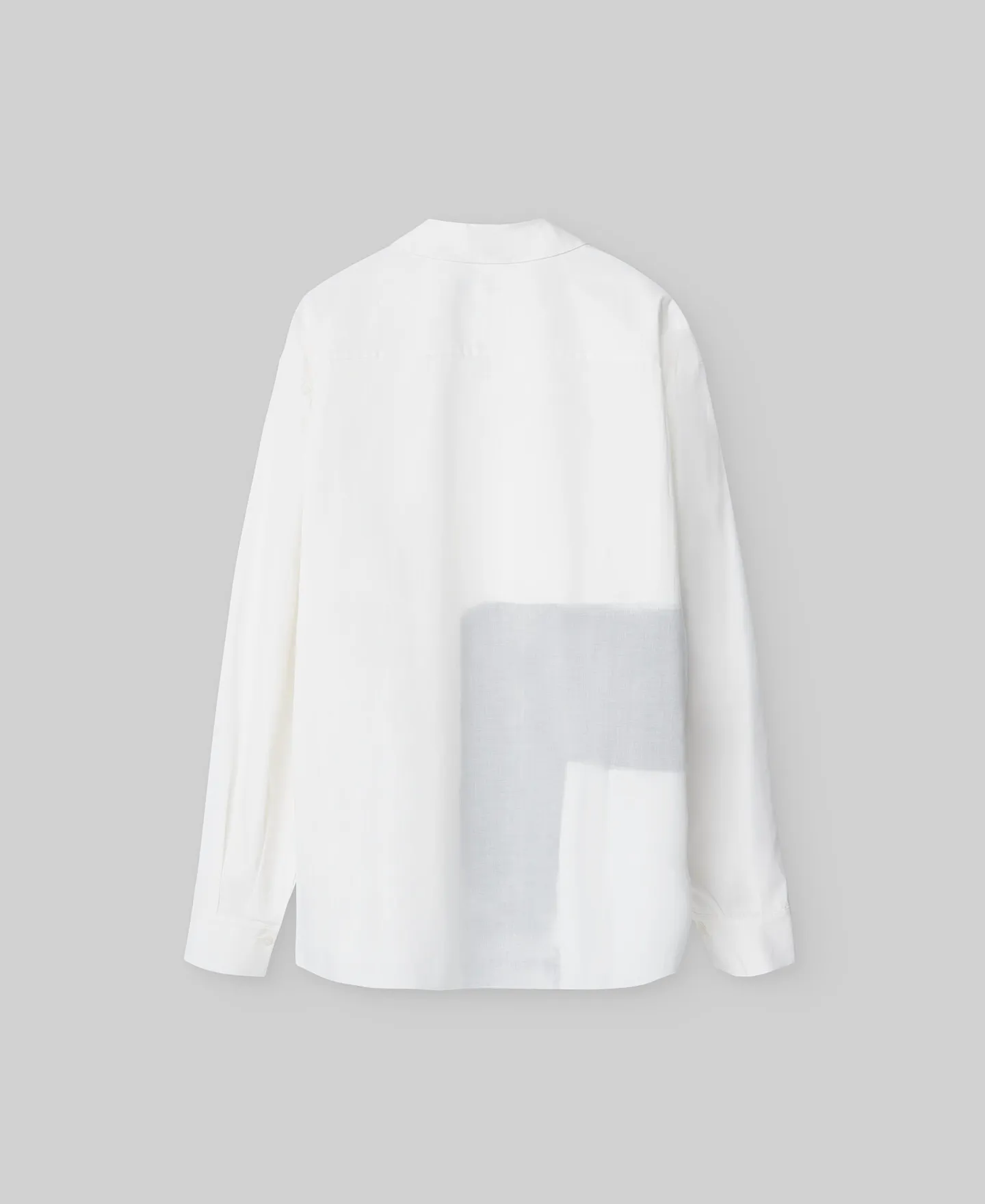 Asymmetrical cotton shirt woman