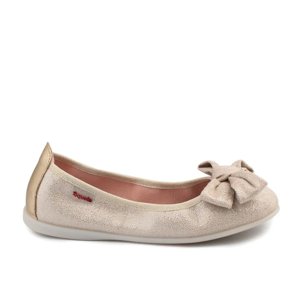 Bailarina Niña Doradas Beige Xiquets