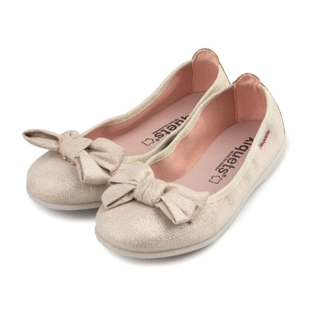 Bailarina Niña Doradas Beige Xiquets