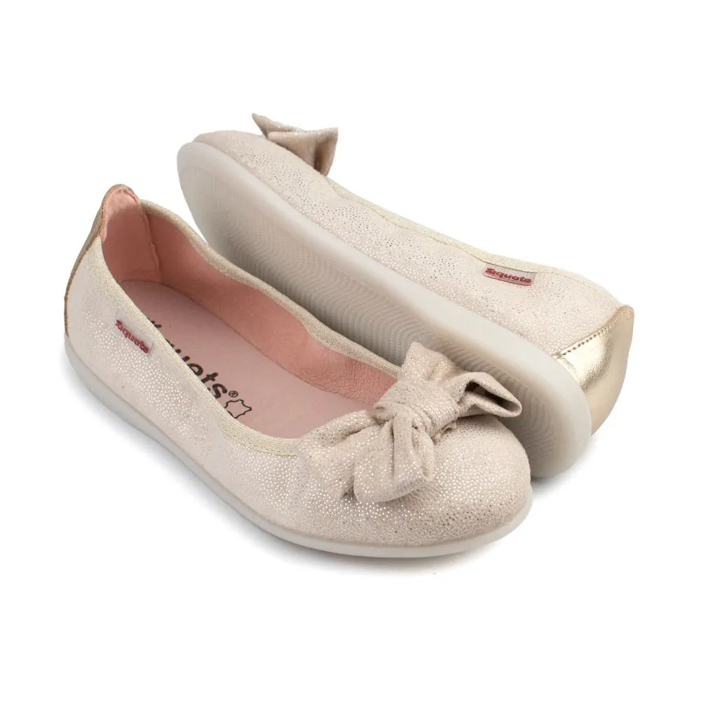 Bailarina Niña Doradas Beige Xiquets