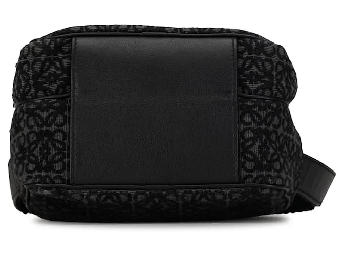 Bandolera LOEWE Anagram Camera negra Negro 