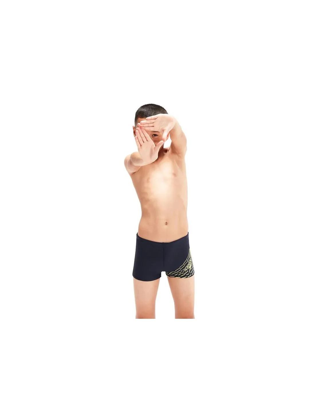 Bañador de Natación Speedo Medley Logo Aquashort Niño
