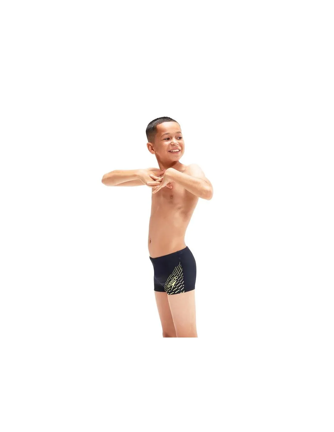 Bañador de Natación Speedo Medley Logo Aquashort Niño