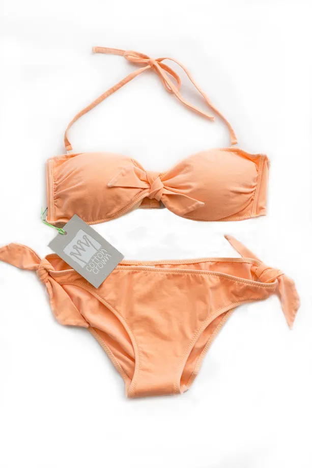 Bikini bandeau Algodón