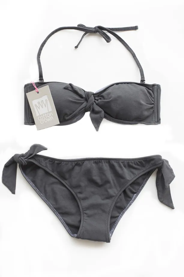 Bikini bandeau Algodón