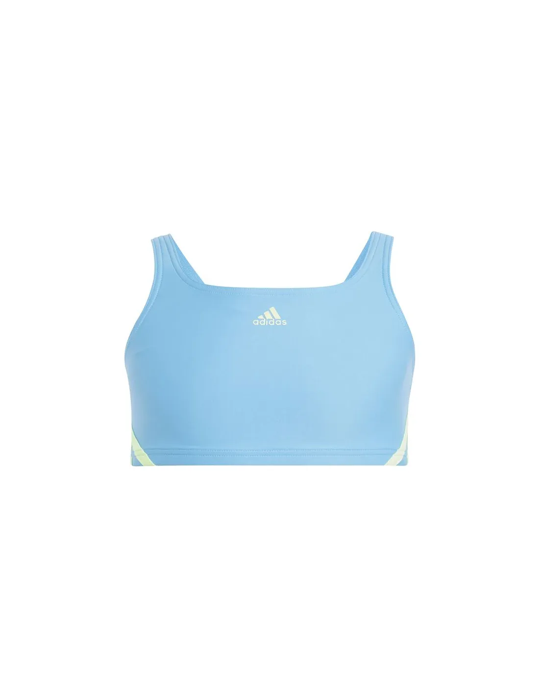 Bikini de Natación adidas 3 Bandas Niña Azul