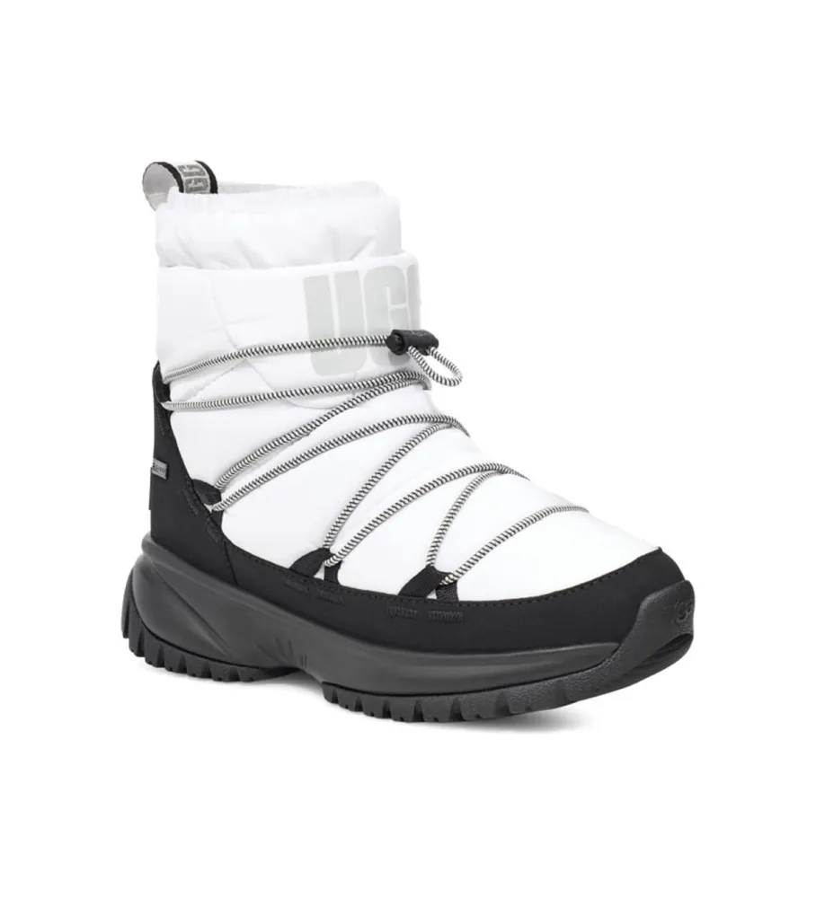 Botas acolchadas Yose blanco
