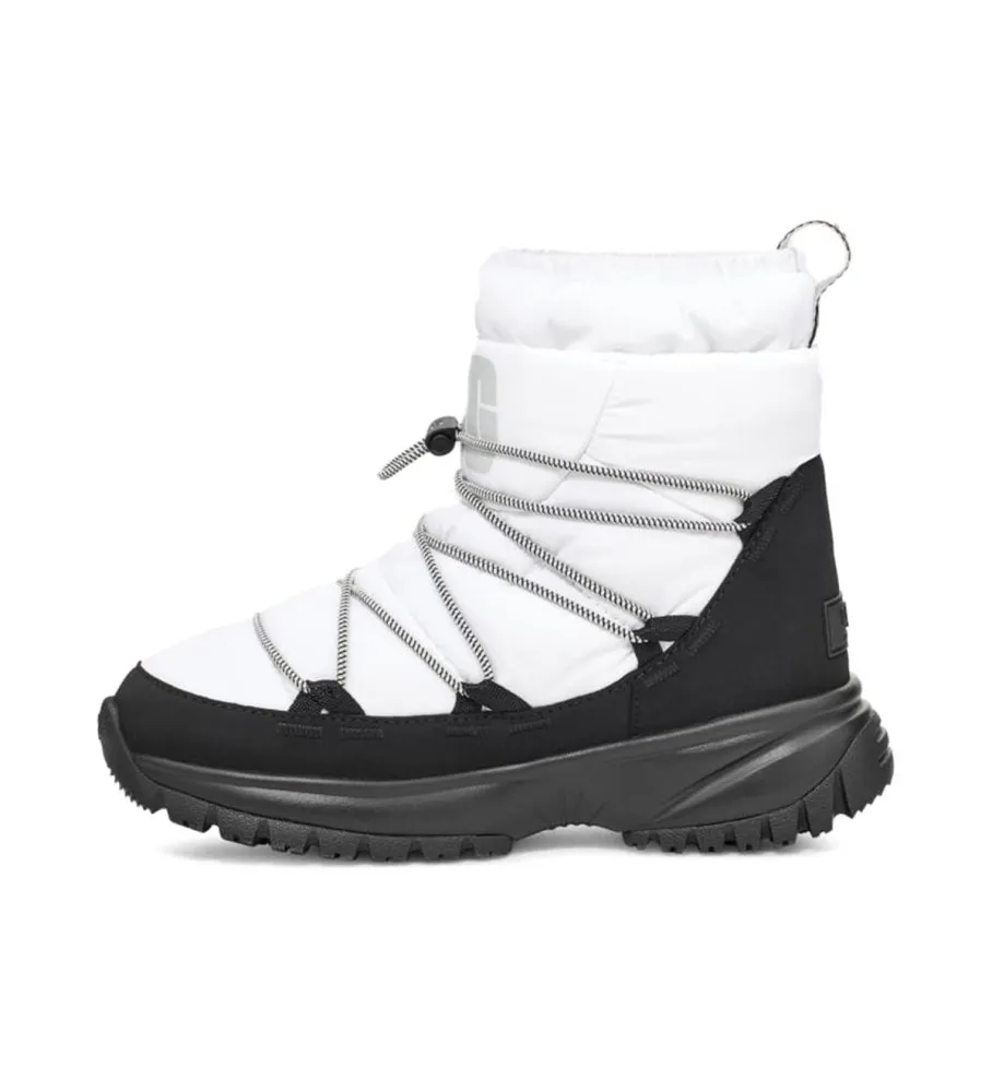 Botas acolchadas Yose blanco