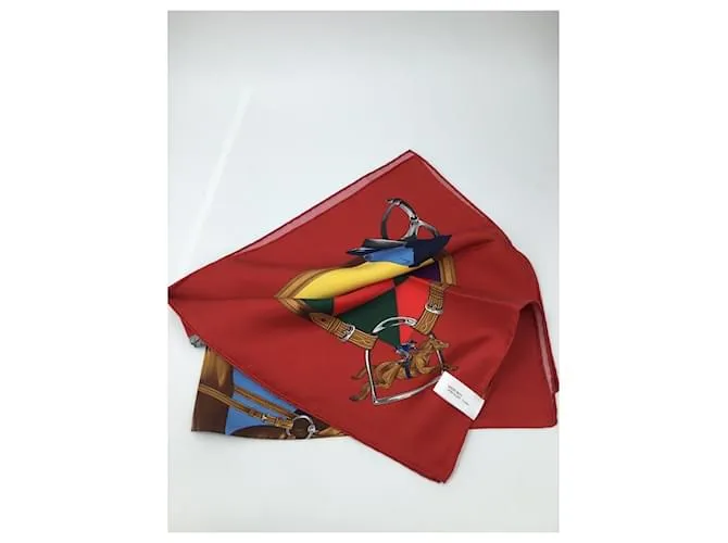 Bufanda cuadrada de seda Ralph Lauren Multicolor 