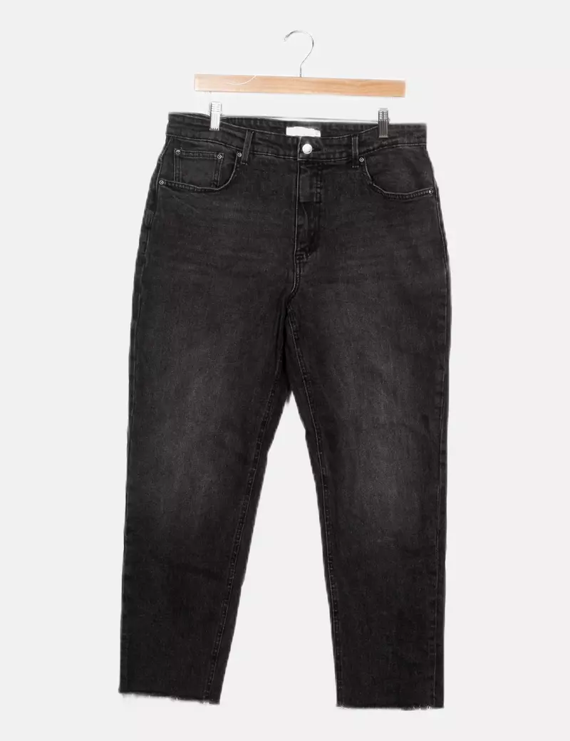 B.Young Pantalón gris denim