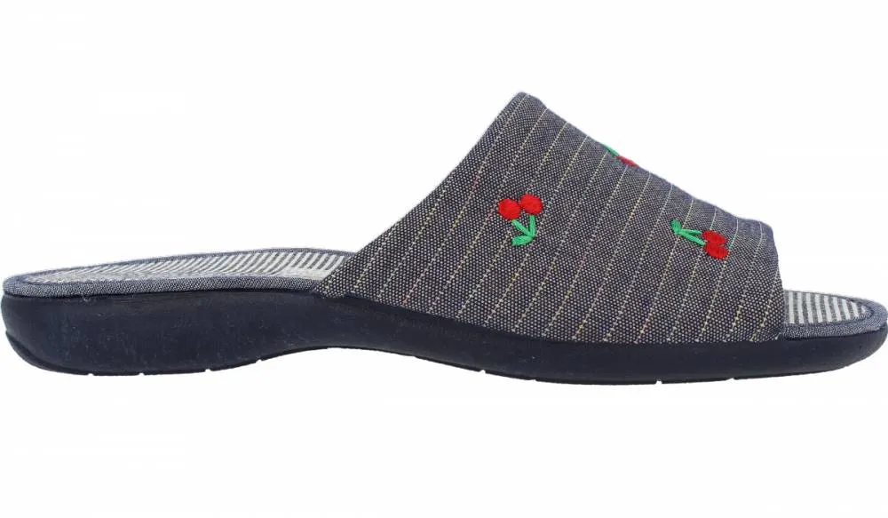 CABRERA  ZAPATILLAS DE CASA CHINELAS CEREZAS