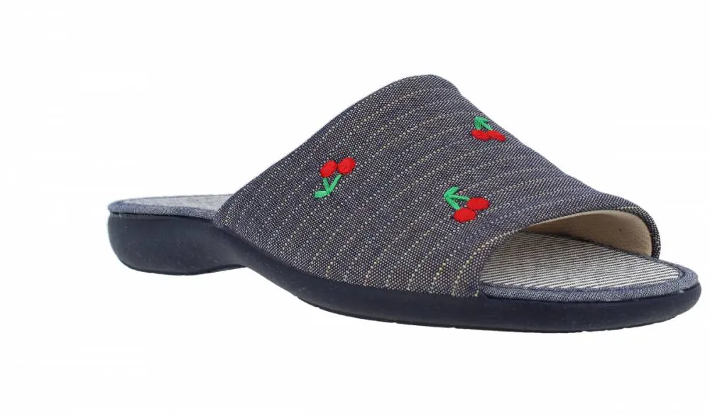 CABRERA  ZAPATILLAS DE CASA CHINELAS CEREZAS