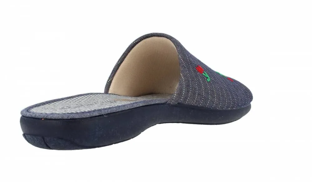 CABRERA  ZAPATILLAS DE CASA CHINELAS CEREZAS