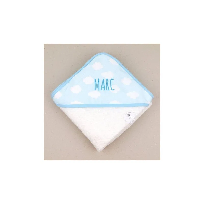 Cajita regalo bebé Nubes personalizada