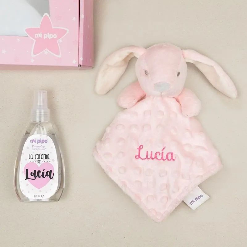 CAJITA REGALO DOUDOU Y COLONIA CONEJITO