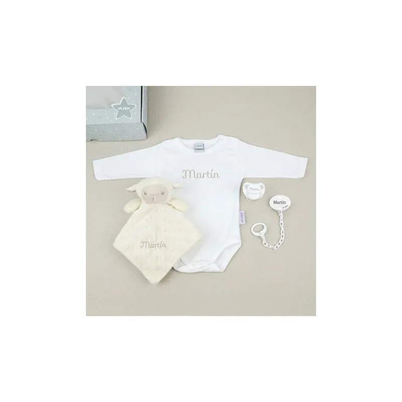 Cajita regalo Medium Beige Personalizada