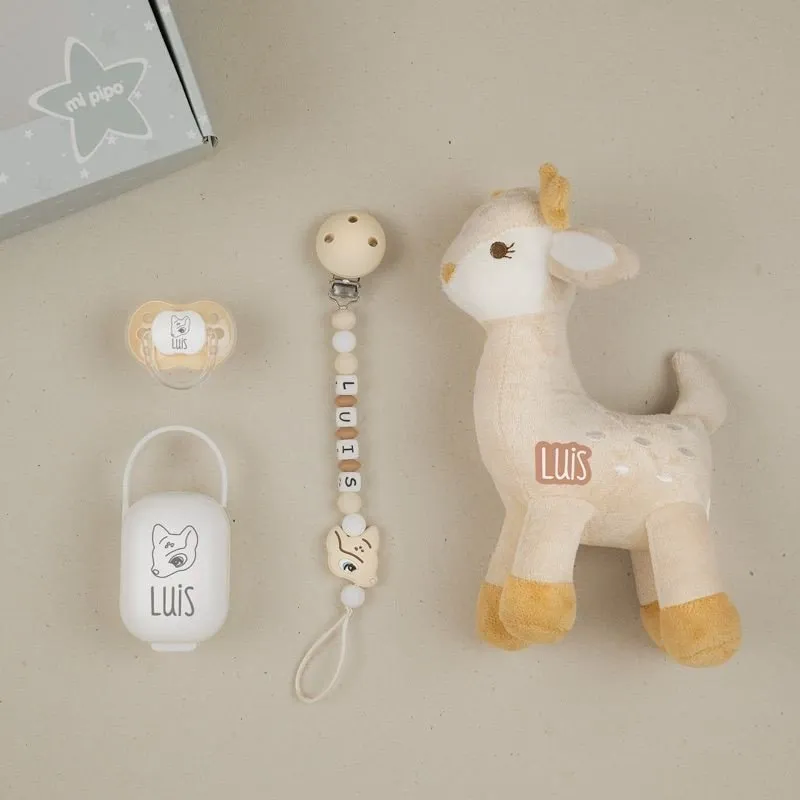 Cajita regalo Peluche ciervo