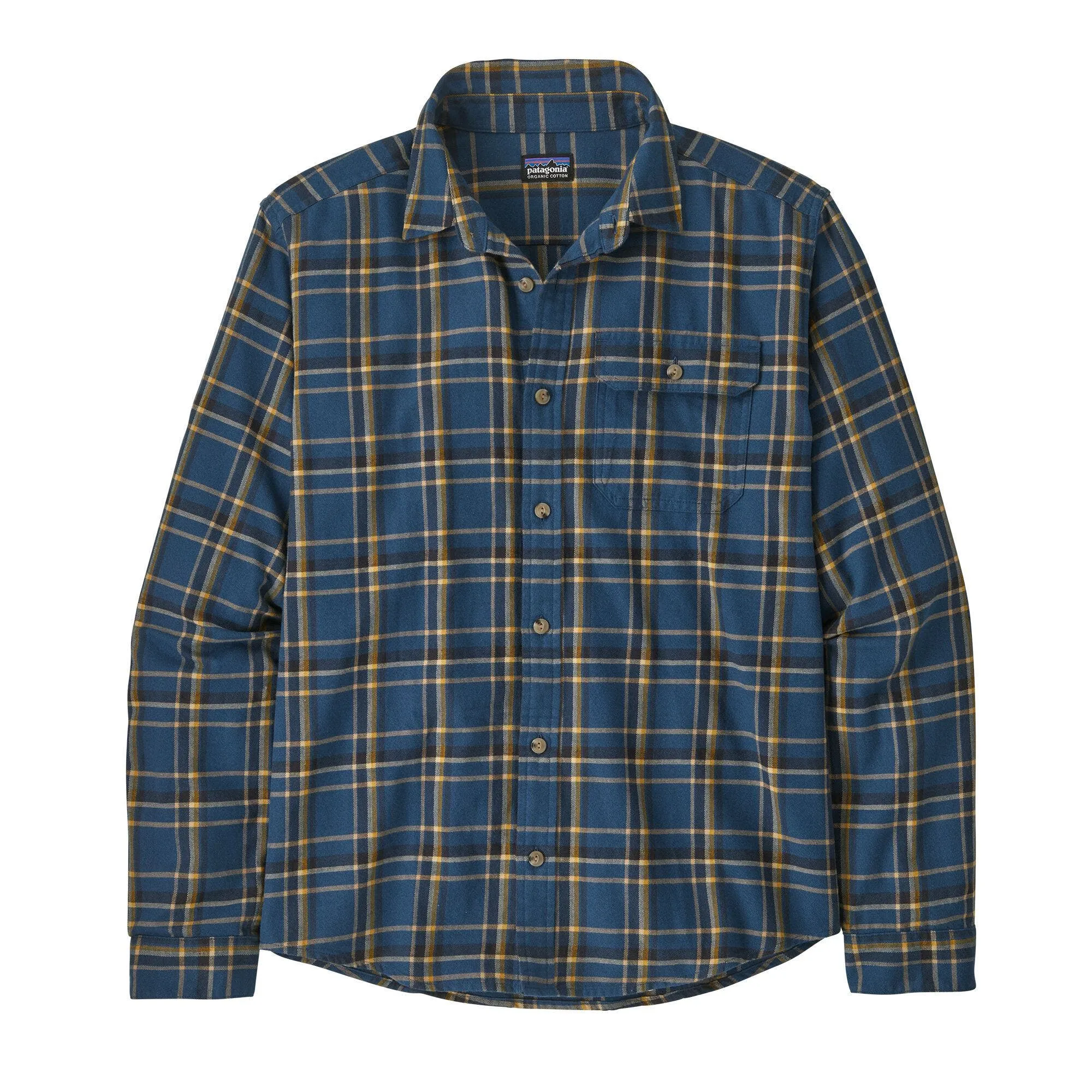 CAMISA HOMBRE PATAGONIA LONGSLEEVED COTTON IN CONVERSION LIGHTWEIGHT FJORD FLANNEL SHIRT