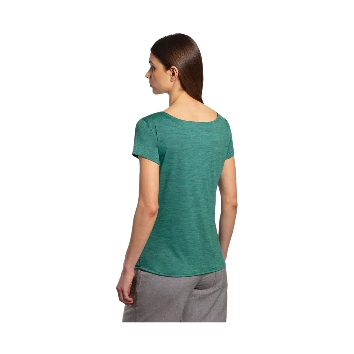Camiseta Ava Merino 140 Mujer Island Green