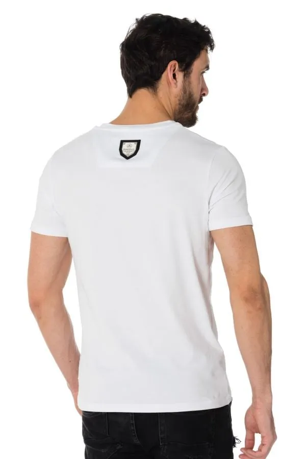 Camiseta Hombre Horspist Jordan M500 White/Red