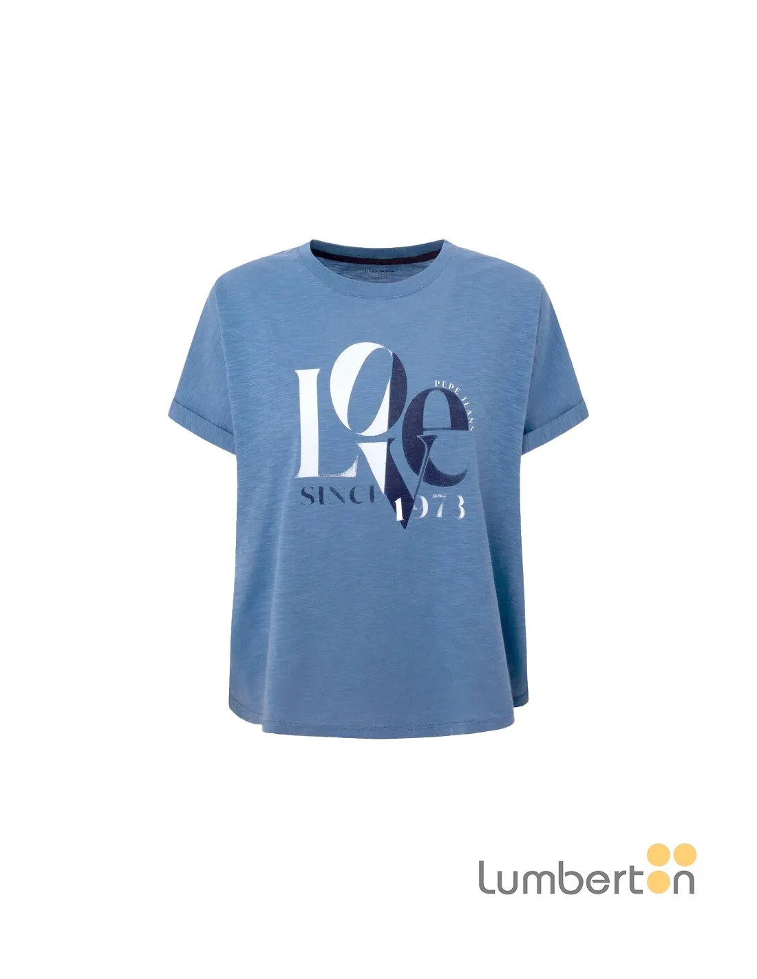 Camiseta m/c básica logo pepe YAX Pepe Jeans