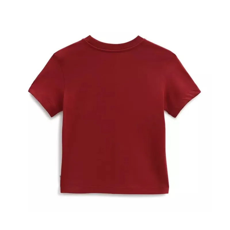 Camiseta Vans Boxy (Pomegranate) de mujer
