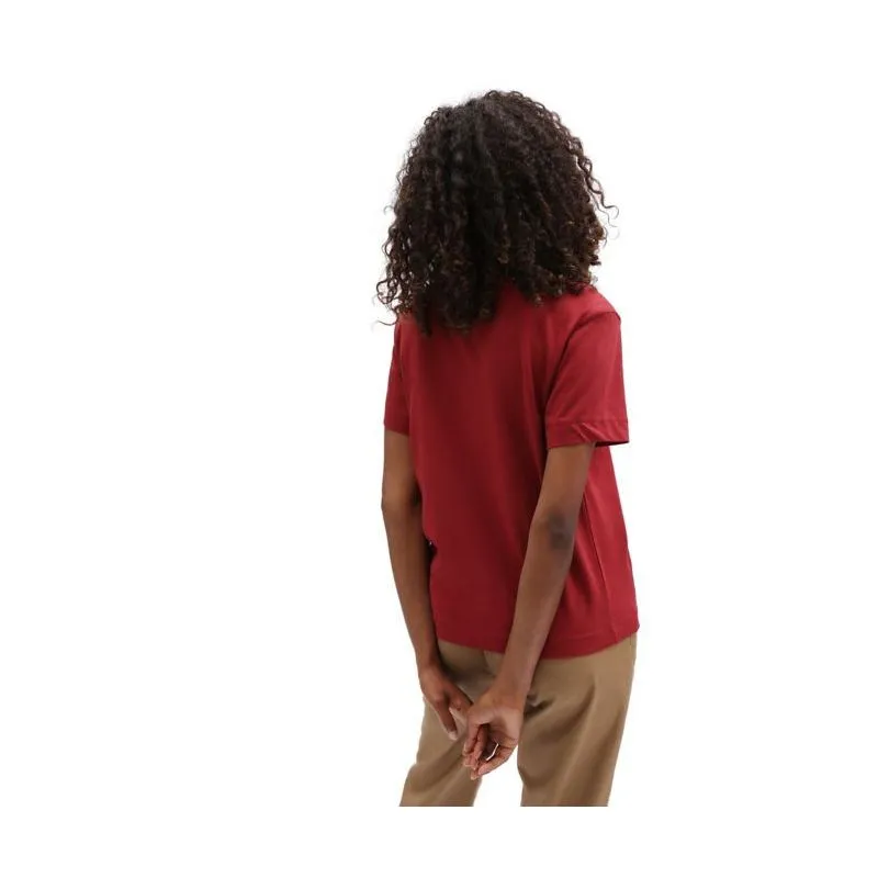 Camiseta Vans Boxy (Pomegranate) de mujer