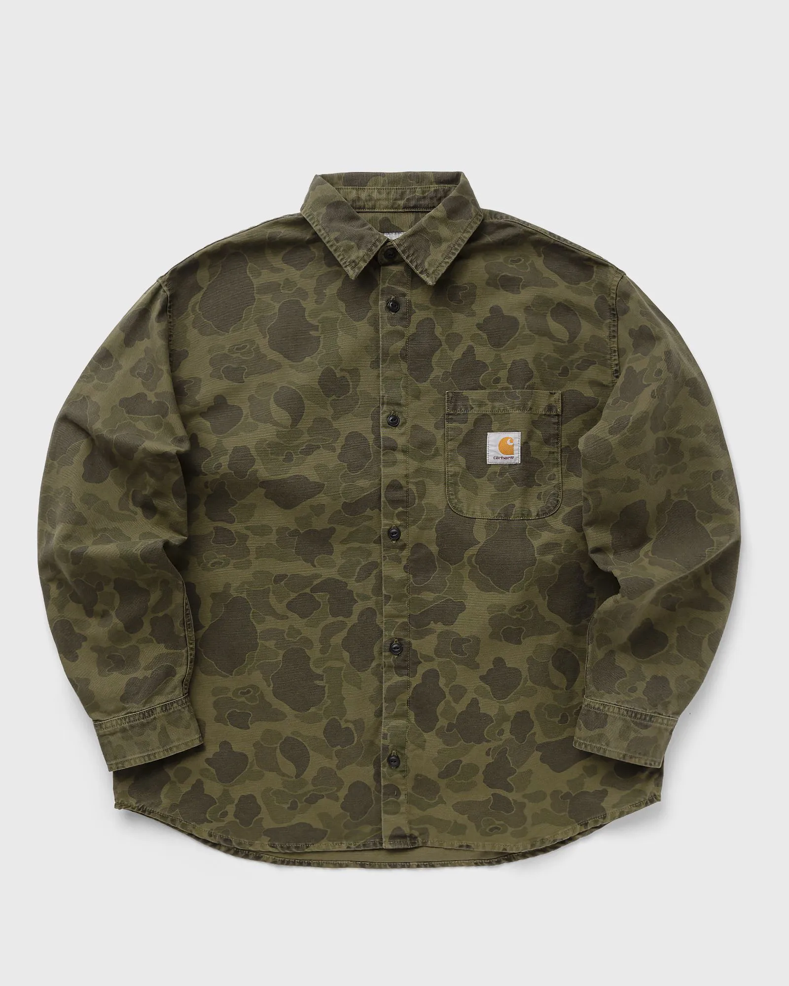 Carhartt WIP Carhartt WIP L/S Duck Shirt men Overshirts green in size:XXL