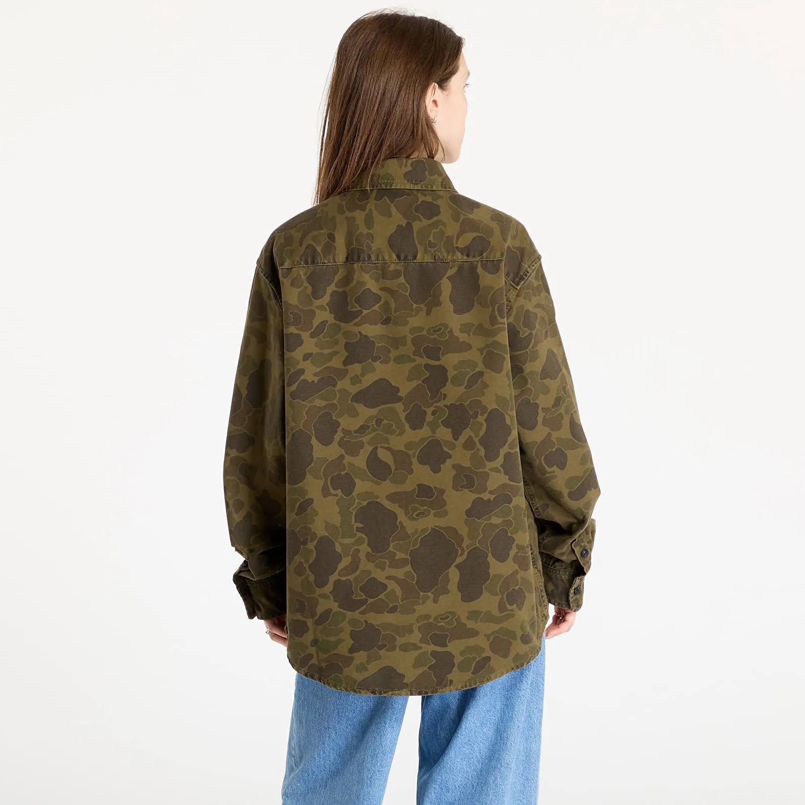 Carhartt WIP Carhartt WIP L/S Duck Shirt men Overshirts green in size:XXL