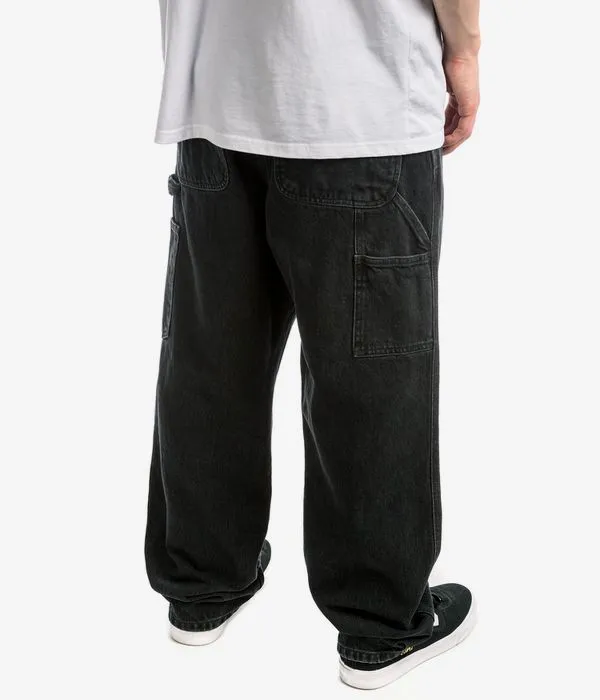 Carhartt WIP Single Knee Pant Smith Vaqueros (black stone washed)