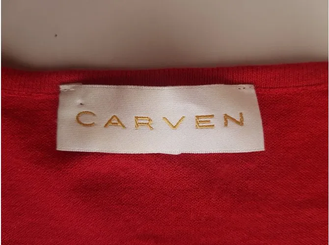 Carven Parte superior Roja 
