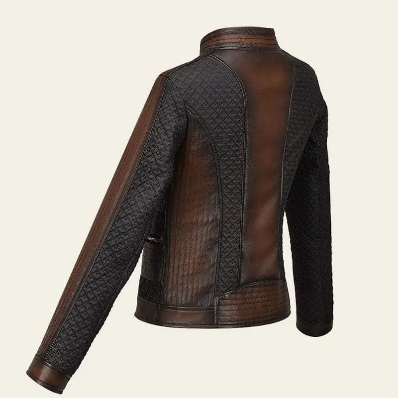 Chamarra Cuadra M329COC Chocolate