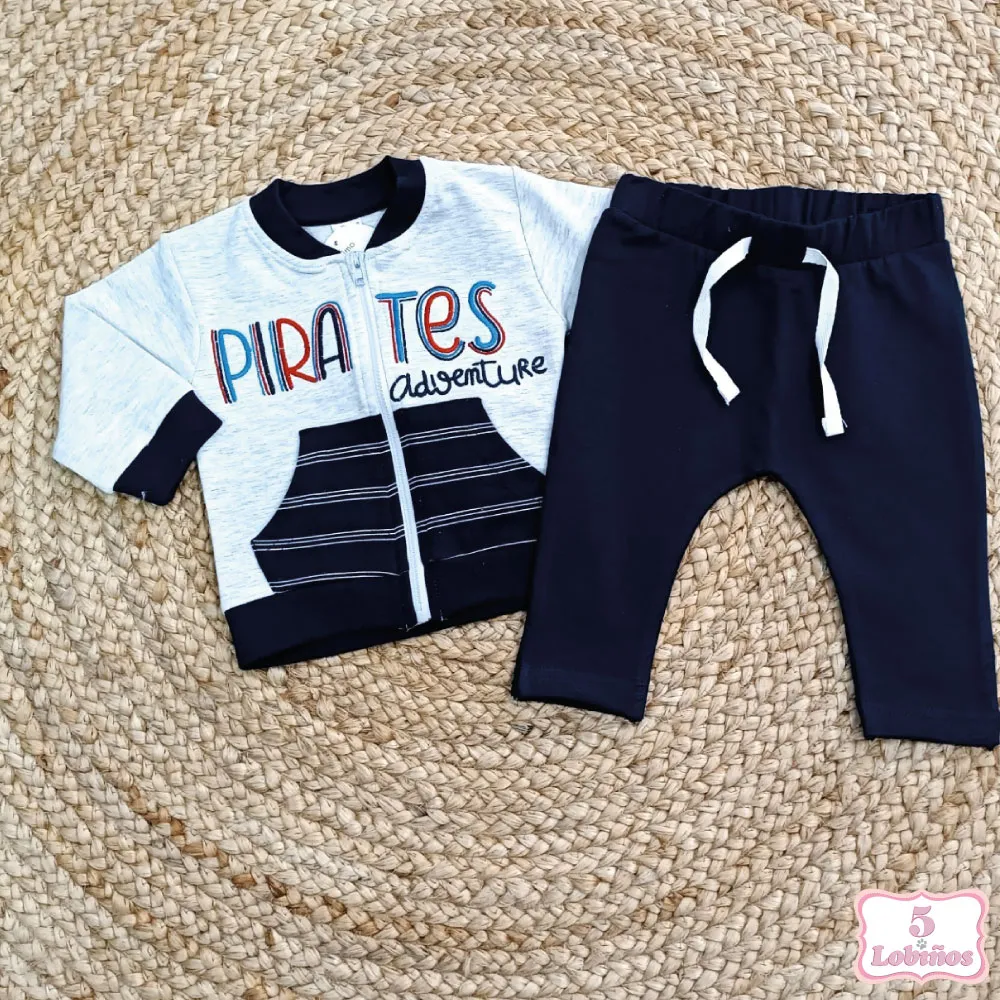 CHANDAL BEBÉ NIÑO PIRATES