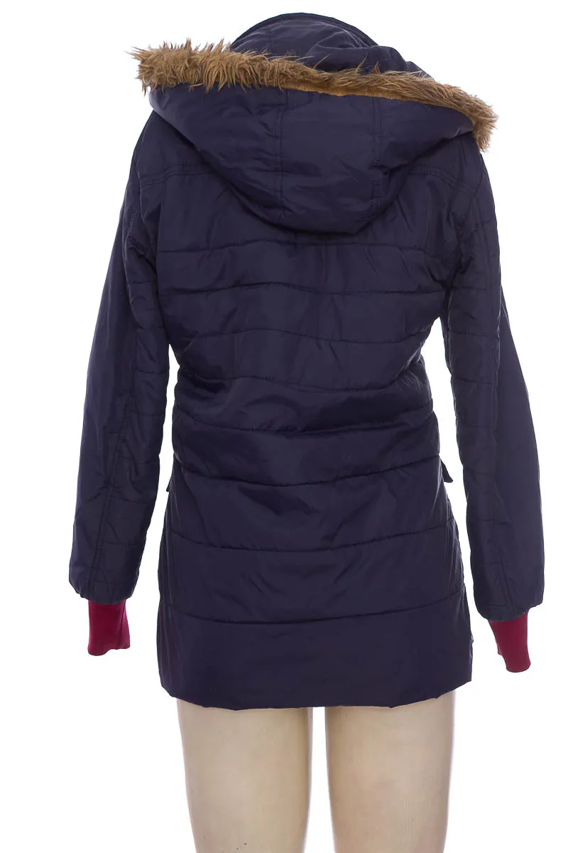 CHAQUETA / ABRIGO COLOR AZUL  NUDO TEX