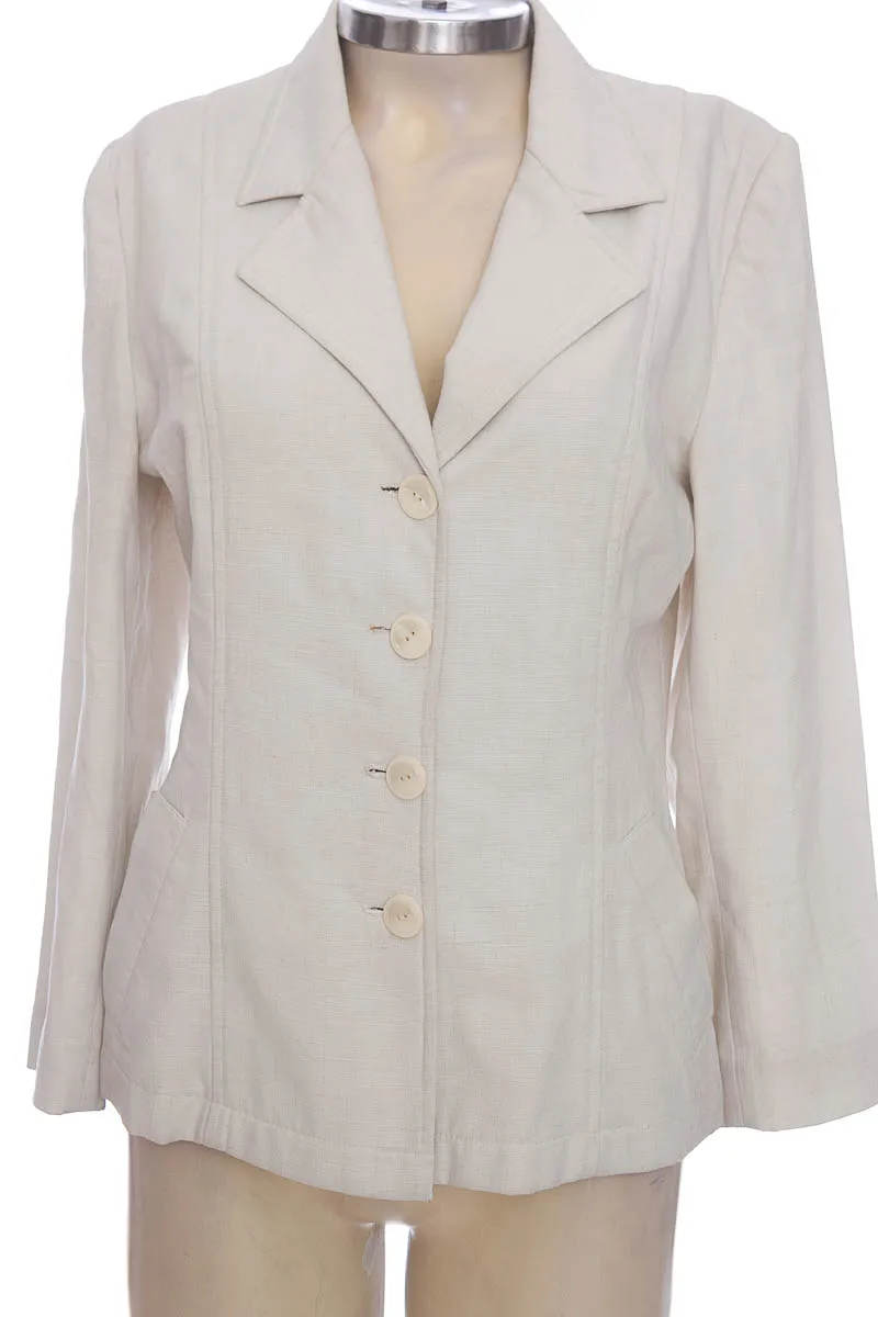 CHAQUETA / ABRIGO COLOR BEIGE  LOS VESTIDOS