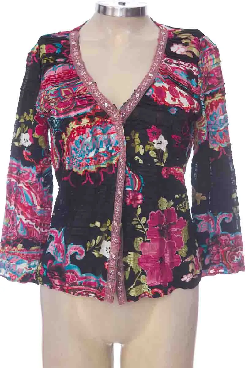 CHAQUETA / ABRIGO COLOR ESTAMPADO  ALBERTO MAKALI