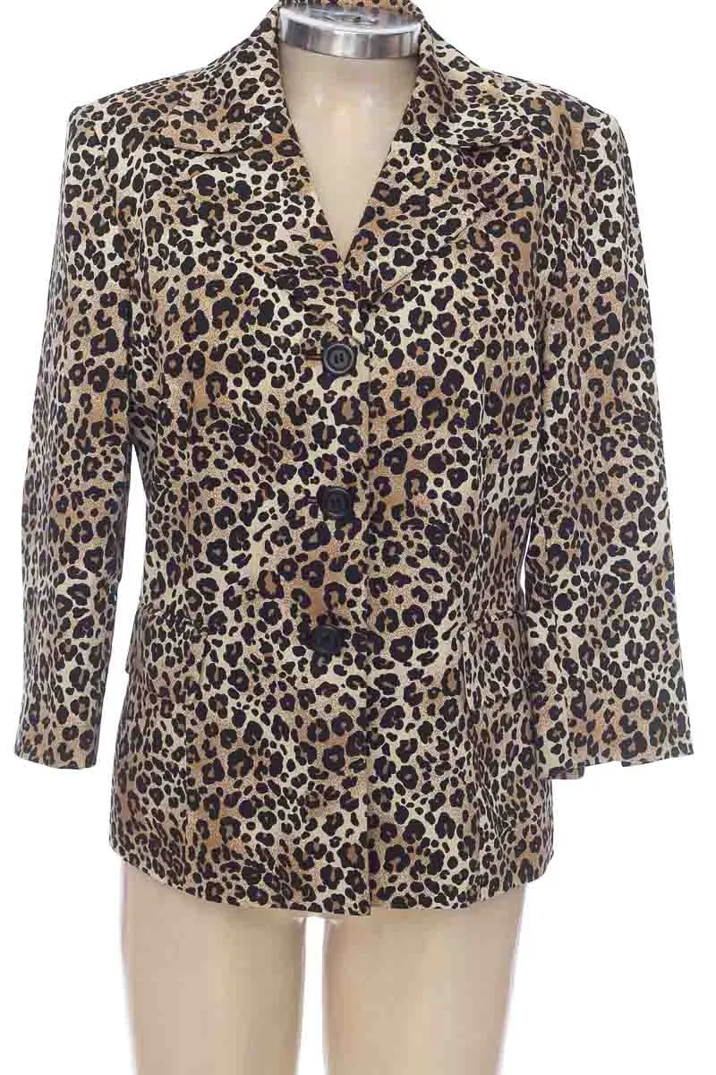 CHAQUETA / ABRIGO COLOR ESTAMPADO  LE SUIT