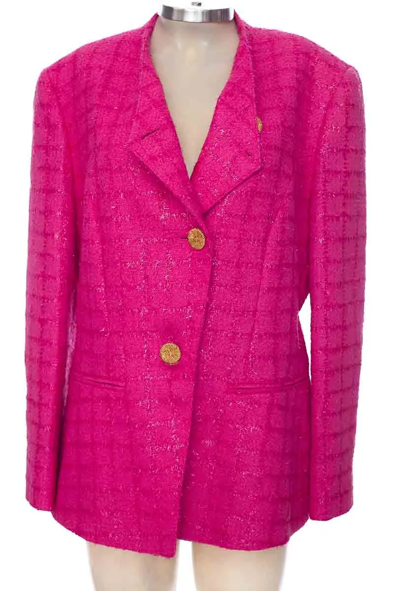 CHAQUETA / ABRIGO COLOR FUCSIA  GUY LAROCHE