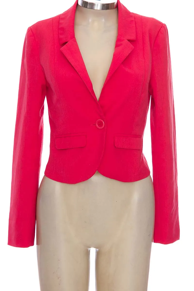 CHAQUETA / ABRIGO COLOR FUCSIA  STUDIO F