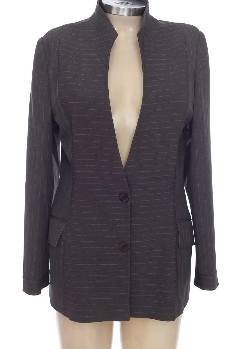 CHAQUETA / ABRIGO COLOR GRIS  HERNANDO TRUJILLO