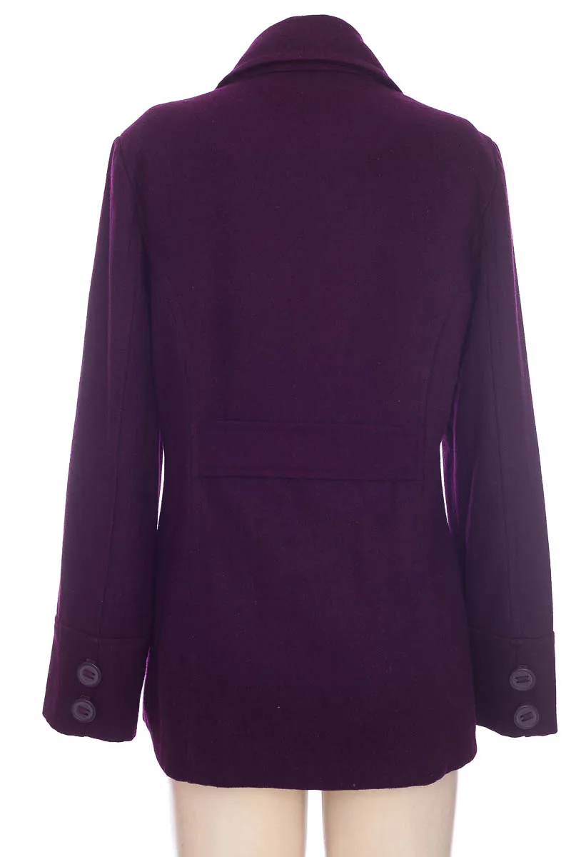 CHAQUETA / ABRIGO COLOR MORADO  UNIVERSITY CLUB