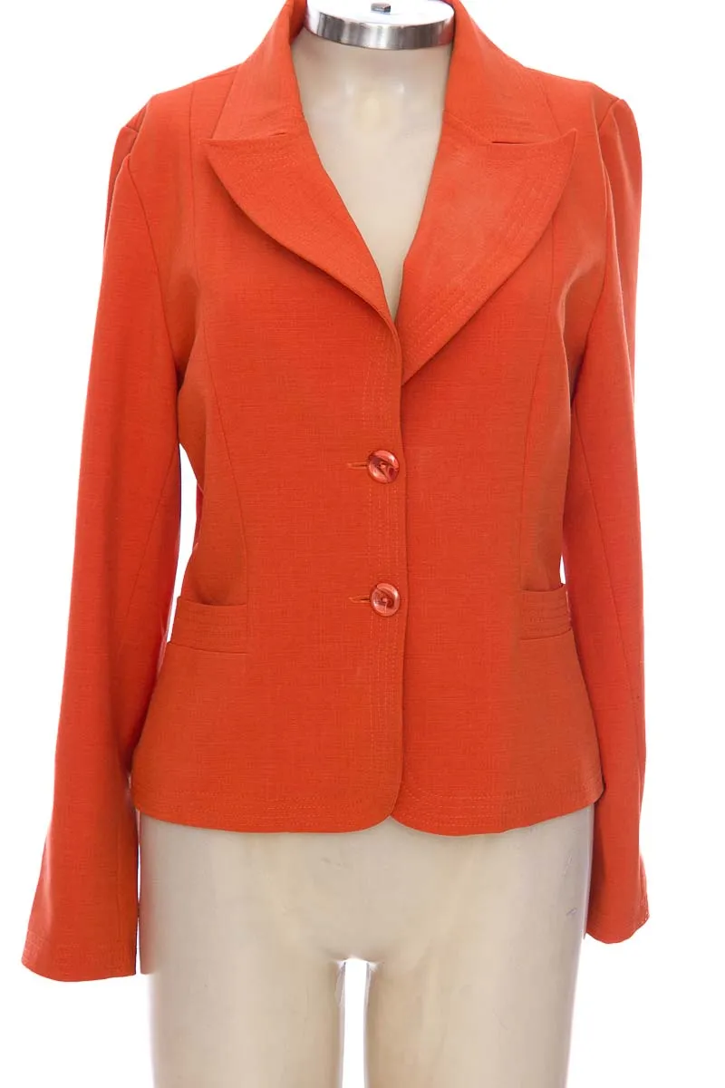 CHAQUETA / ABRIGO COLOR NARANJA  MASCARADA FASHIONS