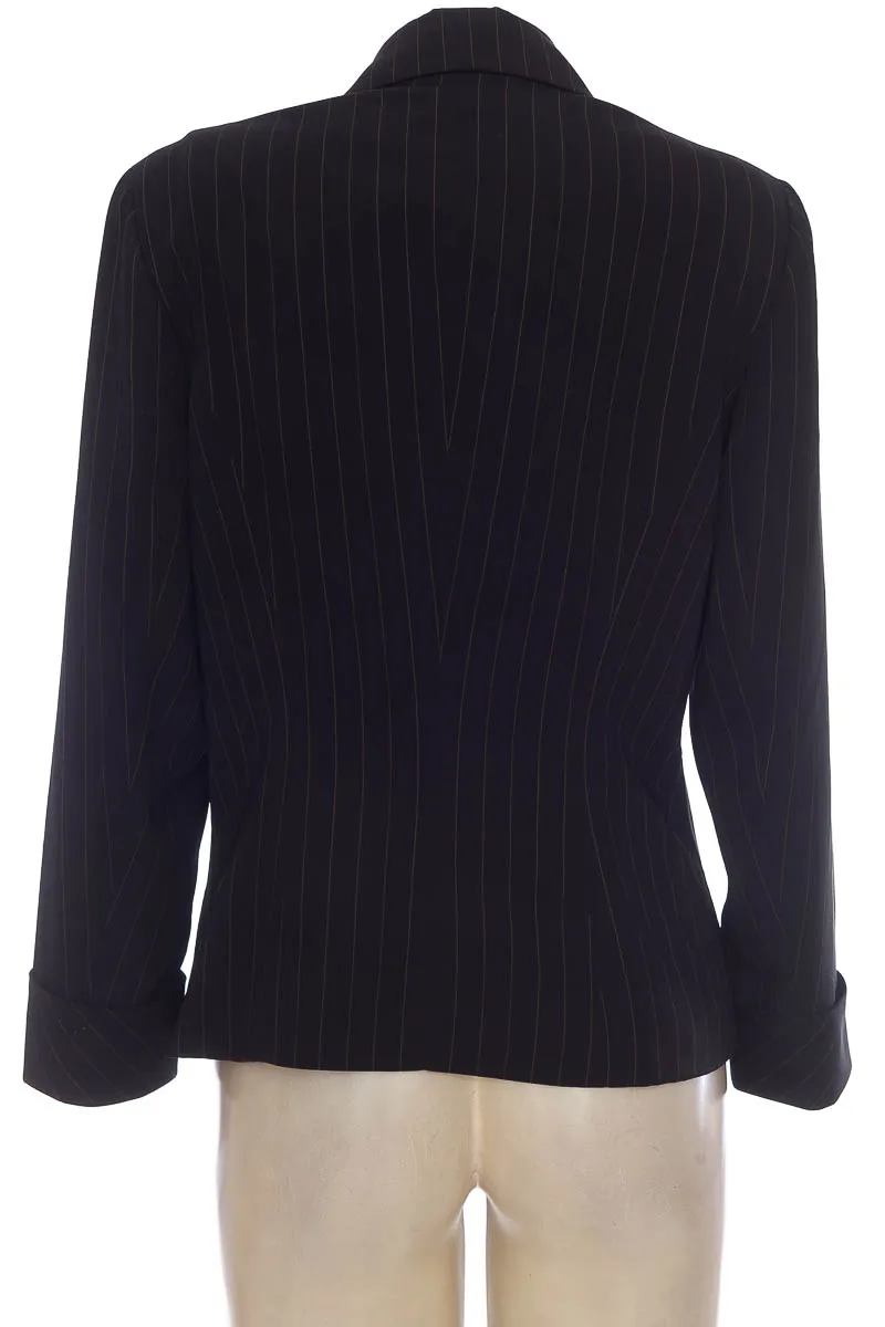 CHAQUETA / ABRIGO COLOR NEGRO  DISEñO FRANCéS