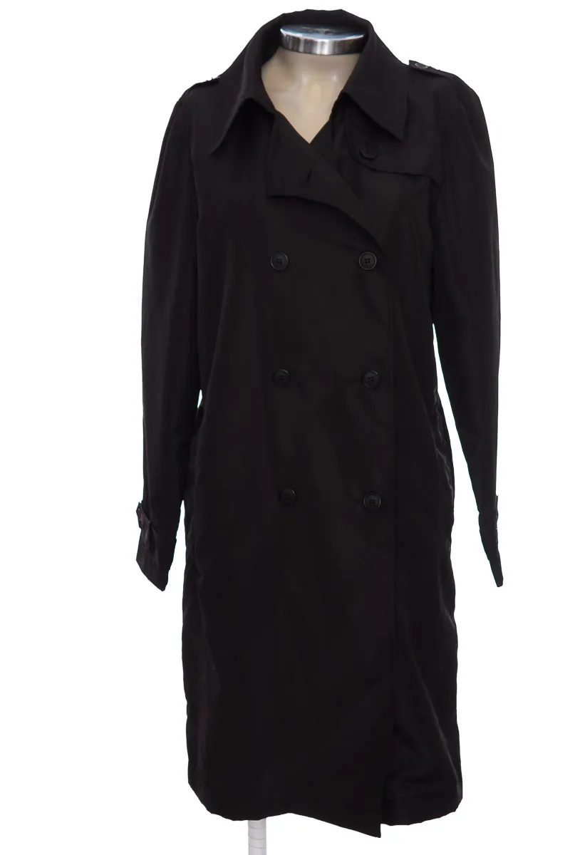CHAQUETA / ABRIGO COLOR NEGRO  DURAZZNO COLLECTION