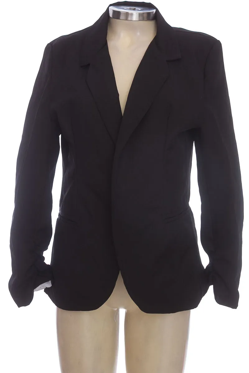 CHAQUETA / ABRIGO COLOR NEGRO  KARISMA FASHION